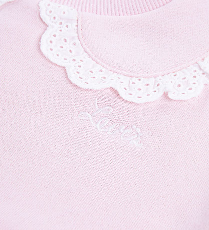 Levis Sweatshirt - Peter Pan Collar - Crystal Rose Levis Sweatshirt - Peter Pan Collar - Crystal Rose