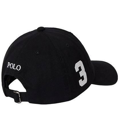 Polo Ralph Lauren Cap - Black w. White