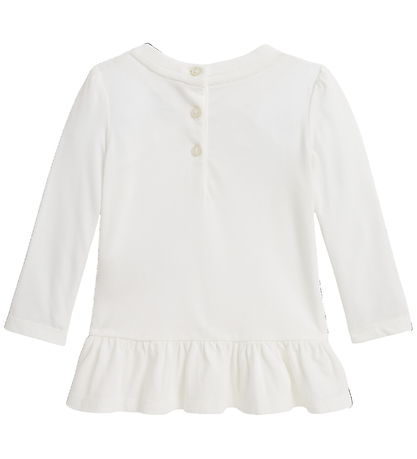 Polo Ralph Lauren Blouse - White w. Soft Toy