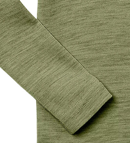 Engel Blouse - Wol - Sage Green Melange