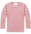 Engel Blouse - Wool - Rosewood Melange Engel Blouse - Wool - Rosewood Melange