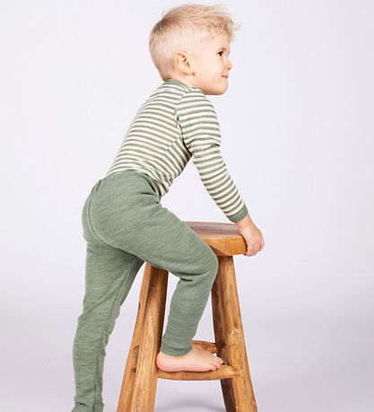 Engel Leggings - Wol - Sage Green Melange Engel Leggings - Wol - Sage Green Melange