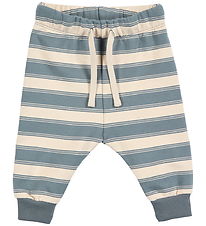 Müsli Joggingbuxur - Stripe Barn - Oak/Óveður Blue Müsli Joggingbuxur - Stripe Barn - Oak/Óveður Blue
