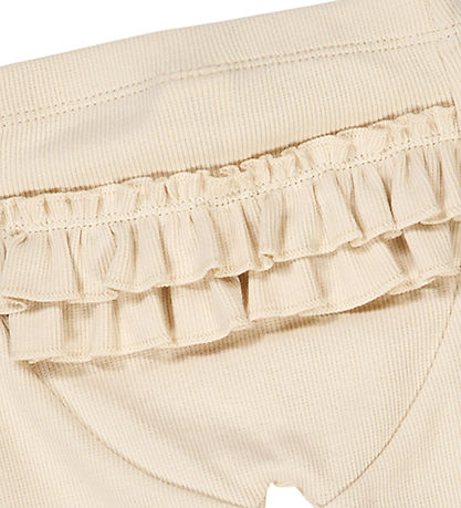 Müsli Leggings - Rib - Frill Baby - Cozy Ich - Oak