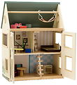 Kids Concept Dollhouse - Aiden - 46 cm - Wood/Multicolour Kids Concept Dollhouse - Aiden - 46 cm - Wood/Multicolour