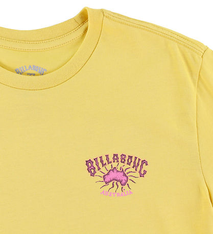 Billabong T-paita - Alkuperä - Kadonnut Yellow M. Tulosta Billabong T-paita - Alkuperä - Kadonnut Yellow M. Tulosta