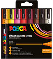 Posca Markers - PC-5M - 8 pcs - Multicolour Posca Markers - PC-5M - 8 pcs - Multicolour