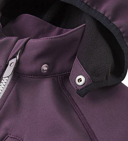Reima Softshell Jacket w. Fleece - Vantti - Purple Reima Softshell Jacket w. Fleece - Vantti - Purple