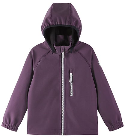 Reima Softshell Jacket w. Fleece - Vantti - Purple Reima Softshell Jacket w. Fleece - Vantti - Purple
