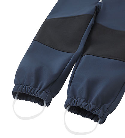 Reima Softshell Suit w. Fleece - Nurmes - Blue Reima Softshell Suit w. Fleece - Nurmes - Blue
