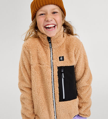 Reima Fleece Jacket - Turilas - Brown w. Black