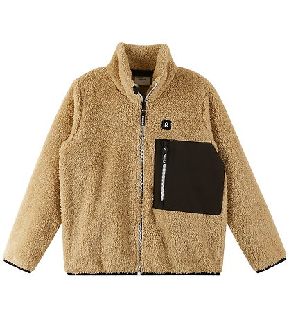 Reima Fleece Jacket - Turilas - Brown w. Black Reima Fleece Jacket - Turilas - Brown w. Black