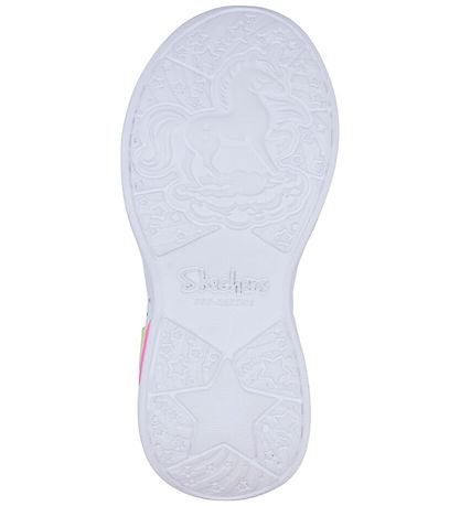 Skechers Schoenen m. Lichten - Unicorn Dromen - Silver/Multi