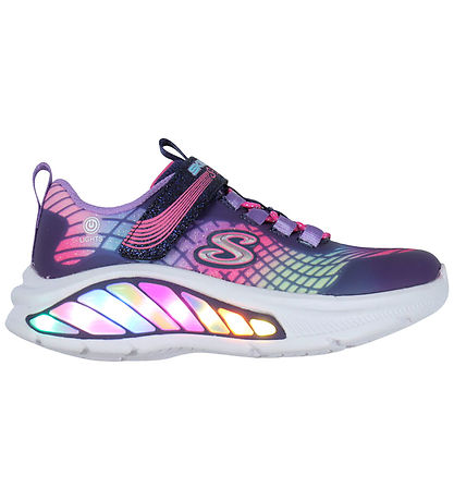 Chaussures av. Lumière Skechers - Rainbow Cruisers - Marine/Mult