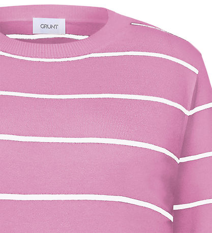 Grunt Blouse - Knitted - GrFerro - Rose Stripe Grunt Blouse - Knitted - GrFerro - Rose Stripe