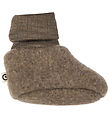 Müsli Booties - Wool - Walnut Melange Müsli Booties - Wool - Walnut Melange