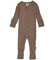Müsli Jumpsuit - Rib - Wool - Walnut Melange
