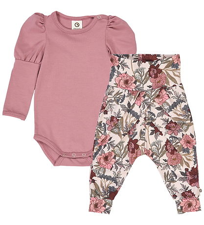 Müsli Set - Trousers/Bodysuit l/s - Bliss - Nightingale/Root/Nos