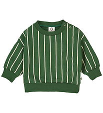 Müsli Sweatshirt - Pinstripe - Green Gables/Oak Müsli Sweatshirt - Pinstripe - Green Gables/Oak