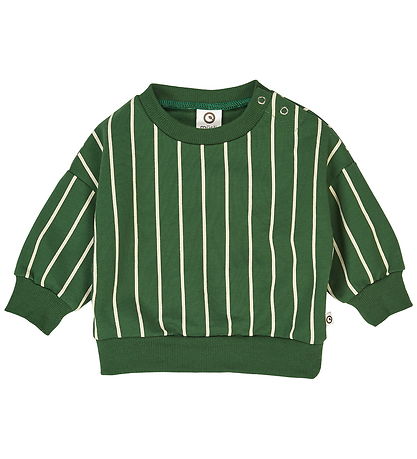 Müsli Sweatshirt - Nadelstreifen - Green Gables/Oak Müsli Sweatshirt - Nadelstreifen - Green Gables/Oak