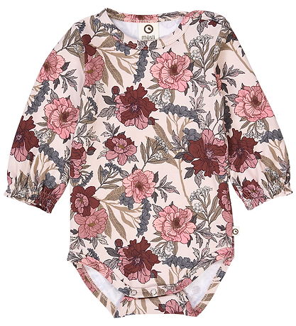 Müsli Bodysuit l/s - Bliss - Nightingale/Root/Nostalgia Rose Müsli Bodysuit l/s - Bliss - Nightingale/Root/Nostalgia Rose