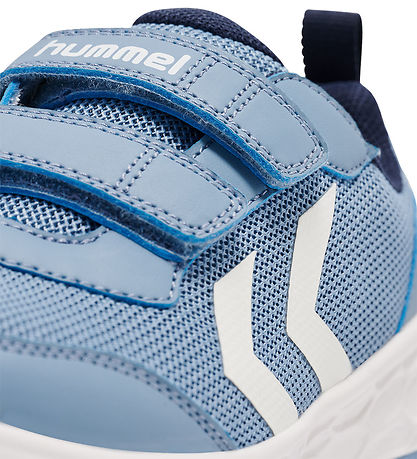 Chaussures Hummel - Turbo Run 1.0 JR - Décoloré Denim Chaussures Hummel - Turbo Run 1.0 JR - Décoloré Denim