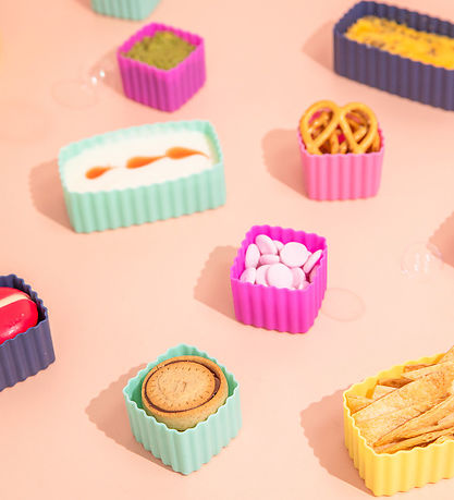 Inserts MontiiCo - 3 Pack - Tasses Bento - Silicone - Fuchsia Inserts MontiiCo - 3 Pack - Tasses Bento - Silicone - Fuchsia