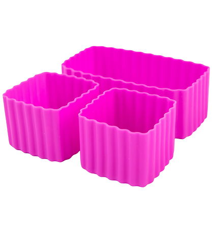 Inserts MontiiCo - 3 Pack - Tasses Bento - Silicone - Fuchsia Inserts MontiiCo - 3 Pack - Tasses Bento - Silicone - Fuchsia