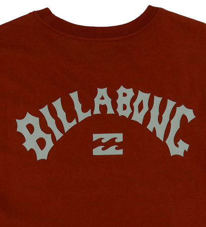 Billabong T-shirt - Arch Wave - Brick w. Print