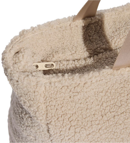 adidas Performance Shopper -Teddy Fleece - Beige/Chalk White adidas Performance Shopper -Teddy Fleece - Beige/Chalk White