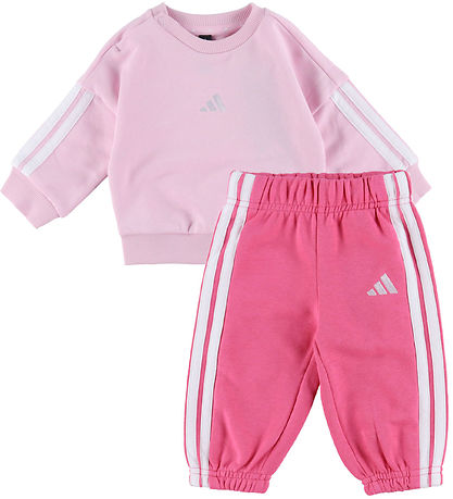 adidas Performance Sweatset - 240 - Clear Pink/Vit