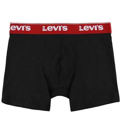 Levis Boxershorts - 3-pack - Black/Grijs Gevlekt