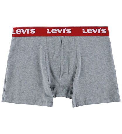 Levis Boxershorts - 3-pack - Black/Grijs Gevlekt