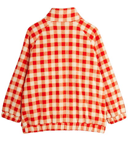 Veste polaire Mini Rodini - Vichy - Rouge/Blanc à Carreaux Veste polaire Mini Rodini - Vichy - Rouge/Blanc à Carreaux