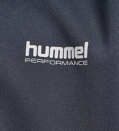 Hummel Blouse - hmlJR Goal Tape Halfzip - Ebony