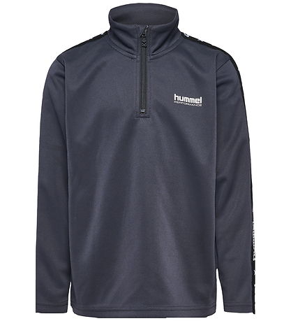 Hummel Blouse - hmlJR Goal Tape Halfzip - Ebony