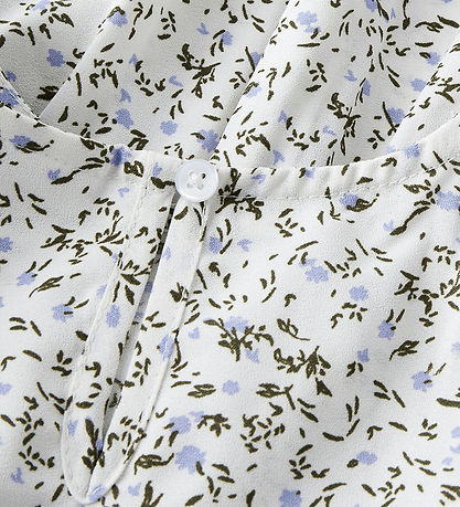 Name It Kjóll - NmfJolly - Star White M. Blóm