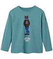 Name It Blouse - NkmPsakob - Mineraal Blue