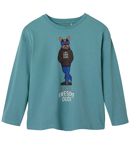 Name It Blouse - NkmPsakob - Mineral Blue
