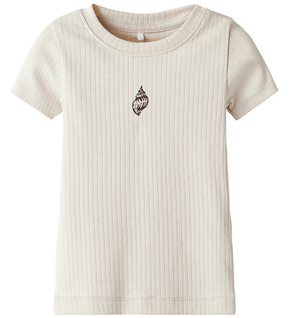 T-Shirt Name It - Rib - NbfHusina - Coquillage T-Shirt Name It - Rib - NbfHusina - Coquillage