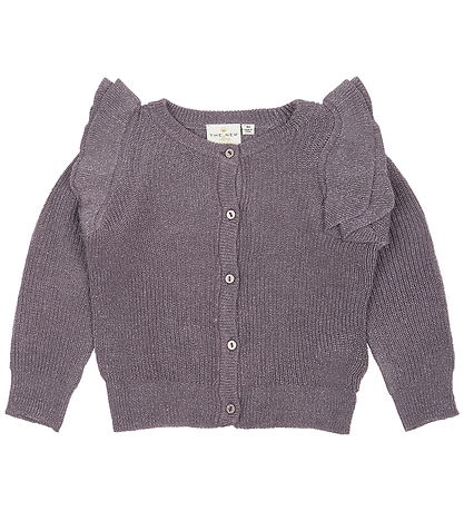The New Siblings Cardigan - Knitted - TnstPerle - Gray Ridge w.  The New Siblings Cardigan - Knitted - TnstPerle - Gray Ridge w.