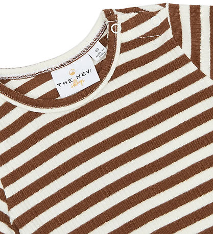 Siblings Blouse The New - Rib - TnstFro - Toffee Striped Siblings Blouse The New - Rib - TnstFro - Toffee Striped