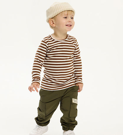 Siblings Blouse The New - Rib - TnstFro - Toffee Striped Siblings Blouse The New - Rib - TnstFro - Toffee Striped
