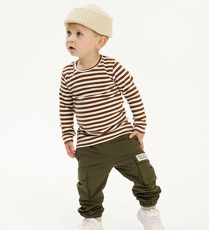 Siblings Blouse The New - Rib - TnstFro - Toffee Striped Siblings Blouse The New - Rib - TnstFro - Toffee Striped