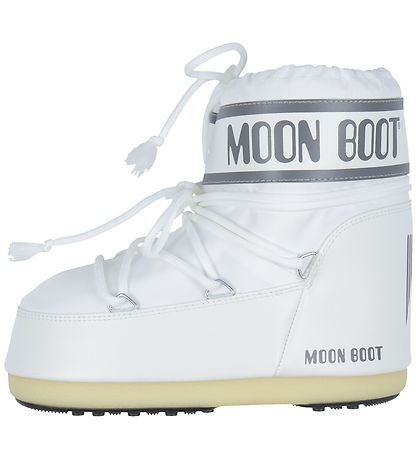Moon Boot Winter Boots - Icon Low Nylon - White Mono Moon Boot Winter Boots - Icon Low Nylon - White Mono