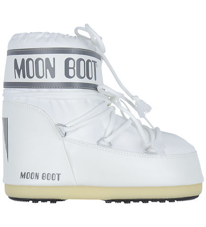Moon Boot Winter Boots - Icon Low Nylon - White Mono Moon Boot Winter Boots - Icon Low Nylon - White Mono