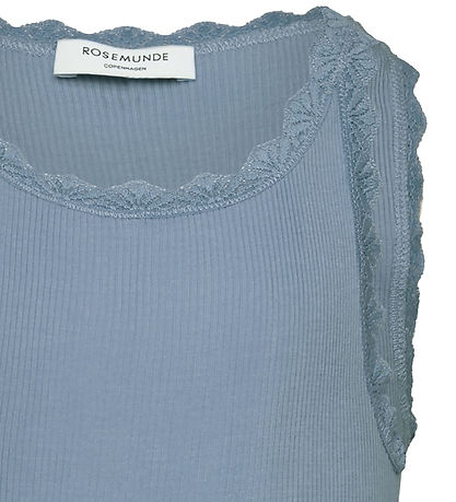 Rosemunde Top - RkBalta - Rib - Infinity w. Lace