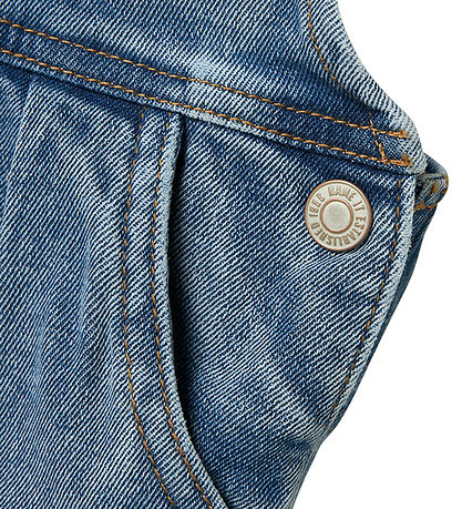 Name It Latzhosen - NmfGera - Medium+ Blue Denim Name It Latzhosen - NmfGera - Medium+ Blue Denim