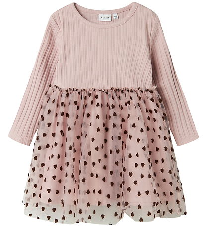 Robe Name It - Rib - NmfNea Tulle - Bruni Lilac