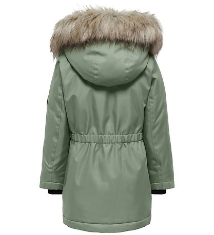 Veste Kids Only - Noos - KogIris - Desert Sage/Fourrure Light Gr Veste Kids Only - Noos - KogIris - Desert Sage/Fourrure Light Gr